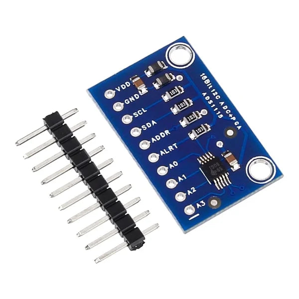 ADS1115 16-Bit ADC- 4 Channel with Programmable Gain Amplifier Rated 5.00 ADS1115 16-Bit ADC- 4 Channel with Programmable Gain Amplifier Rated 5.00